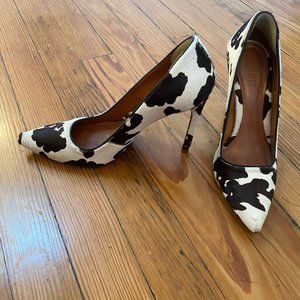 SCHUTZ Cow Print Heels